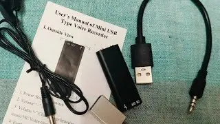 How to use Mini Digital Spy Voice Recorder | Unboxing & Full Review
