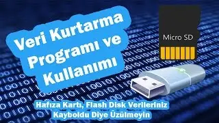 Veri Kurtarma Programı ve Kullanımı