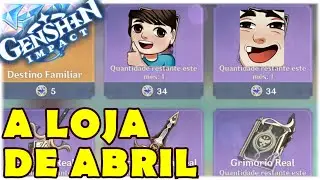 NOVA LOJA DE ABRIL COM NOVIDADES  - GENSHIN IMPACT