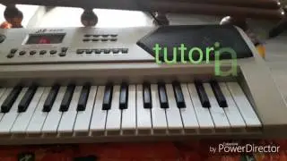 How to play happy birthday intro  in keyboard  or piano