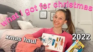 WHAT I GOT FOR CHRISTMAS 2022 | xmas haul