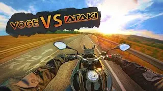 I bought a Voge 300 DS and compared it to an Ataki Carrera 300 on the road from Perm to Izhevsk.