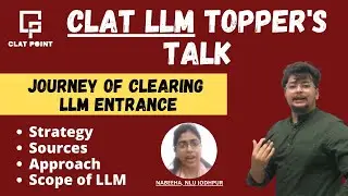 LLM Preparation | Journey of a student who cleared the CLAT LLM exam | Topper's Talk - Nabeeha, NLUJ
