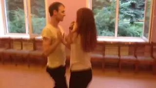 Salsa в Минске в Школе танцев Тумбао (Андрей Шашуто и Ульяна)
