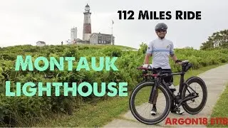 Montauk Lighthouse 112 miles Bike Ride - Aerial views