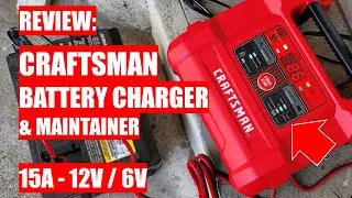 REVIEW: CRAFTSMAN 15A/3A Battery Charger & Maintainer