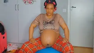 Angel's Pregnant Belly POV - A Day before labor