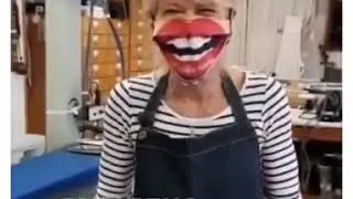 Маска года😁 улыбнись карантину😄карантин 🙈 мне нужна такая маска🤔 смешные видео😂 приколы