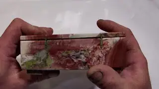 Homemade hinges for a jewelry box