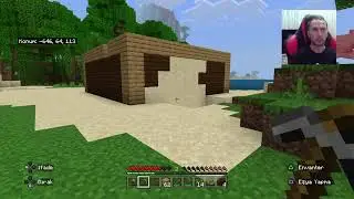 Minecraft | Part 3 |  ilk defa oynuyorum -Very first time Canli yayin PlayStation