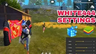 WHITE444 V2🔥+ SETTINGS👽⚡ 🖱 NEW SETTINGS 🎯BlueStacks/MSI Free Fire Emulator ⚙️FOR WHITE444 V2💖