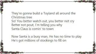 Westwind Ensemble - Santa Claus Is Coming to Town DVD Lyrics