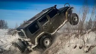 ПРАВИЛЬНАЯ ЭКСПЛУАТАЦИЯ Jeep WRANGLER по Бездорожью. Выжил или нет?