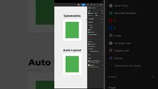 Auto Layout vs Constraints Figma in Tamil #shorts #youtube #figmadesign