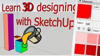 How to learn 3D designing with SketchUp 💥