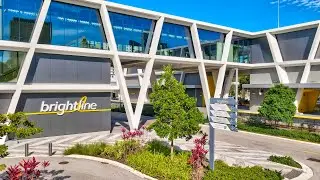 Brightline Train Station Fort Lauderdale Florida | Florida East Coast Railway Commuter Train