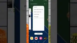 Samsung split screen all options and features |  #splitscreentutorial#splitscreen