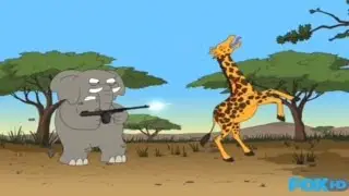 Family Guy Deleted Scene - An Elephant Kills a Giraffe