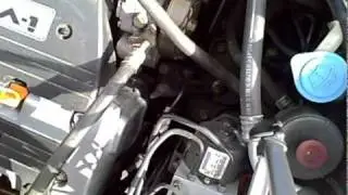 2003 Honda Element serpentine belt change