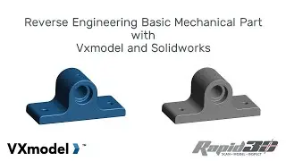 VXmodel - Reverse engineering basic mechanical part