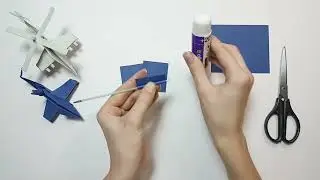 How to Fold an Origami Helicopter
