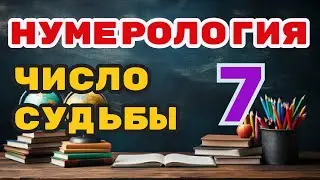 Число судьбы (имени) 7 в нумерологии