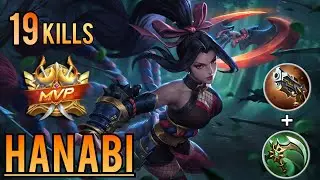Hanabi Gold Lane Gameplay (MVP) - MLBB #kaigaming #mlbb