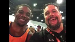 WWE's Xavier Woods Attempts Street Fighter Tournament Win - E3 2017