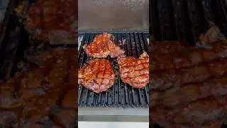 Frozen Burgers using Grill Grates on Traeger