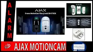 AJAX Sistema de Alarme com Fotodetetor (Motioncam). Com PHOD
