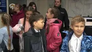 Экскурсия школьников в полиции