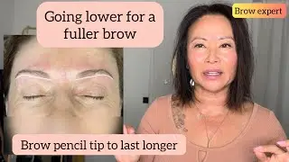 Brow pencil tip to last longer