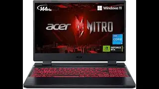 Acer Nitro 5 AN515-58-525P Gaming Laptop overview with thermal and acoustic analysis
