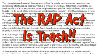This Is Why The RAP Act Is Trash 🗑