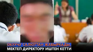 Окуучу салюттан жабыркады. Мектеп директору иштен кетти