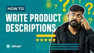 How to Write Product Description That Sells | Product Description Generator Tool | Dukaan