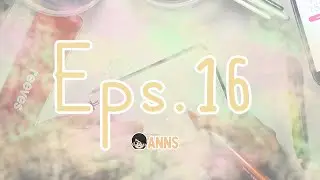 TOAST WITH EGG WATERCOLOR | ANNS | WATERCOLOR | Eps 16
