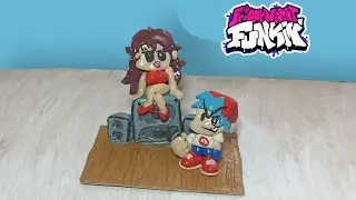 БОЙФРЕНД и ГЁРЛФРЕНД-Лепим Friday Night Funkin | ржавик