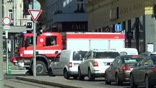 Czech railroad FD engine responding (compilation 2 clips) | Praha HZS SŽDC CAS20 [2014; 2015]