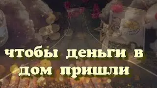 ЧТОБЫ ДЕНЬГИ В ДОМ ПРИШЛИ !