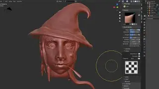 50 Min Speed sculpt in blender ~ 500 sub special !