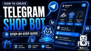How to Create a Telegram Shop Bot (Step-by-Step Guide)