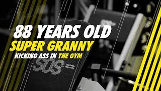 Super Granny, Mary aged 88 Years Old Kicking Ass in the Gym