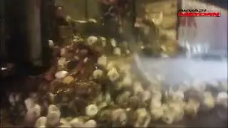 TEM OTOYOLUNDA İPLİK VE ELYAF YÜKLÜ TIR YANDI