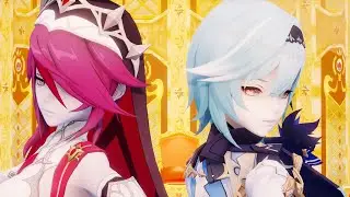 【 MMD | Genshin Impact 】Deal with the Devil【 Eula/Rosaria】