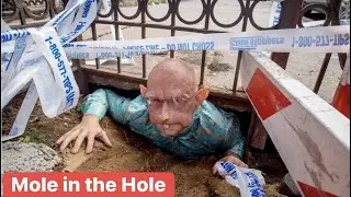 Hole Under Sidewalk Goes Viral - 
