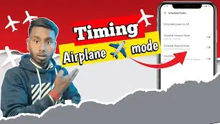 automatic airplane mode || schedule airplane mode android || automatic silent mode in android?