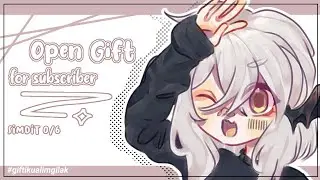𖥻 [ CLOSE ] Open gift for subscriber ! — Gacha club/life .. R.deks