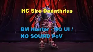 HC Castle Nathria - Pre-Nerf Sire Denathrius - NO UI/SOUND - BM Hunter PoV
