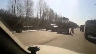 Загорелся автомобиль